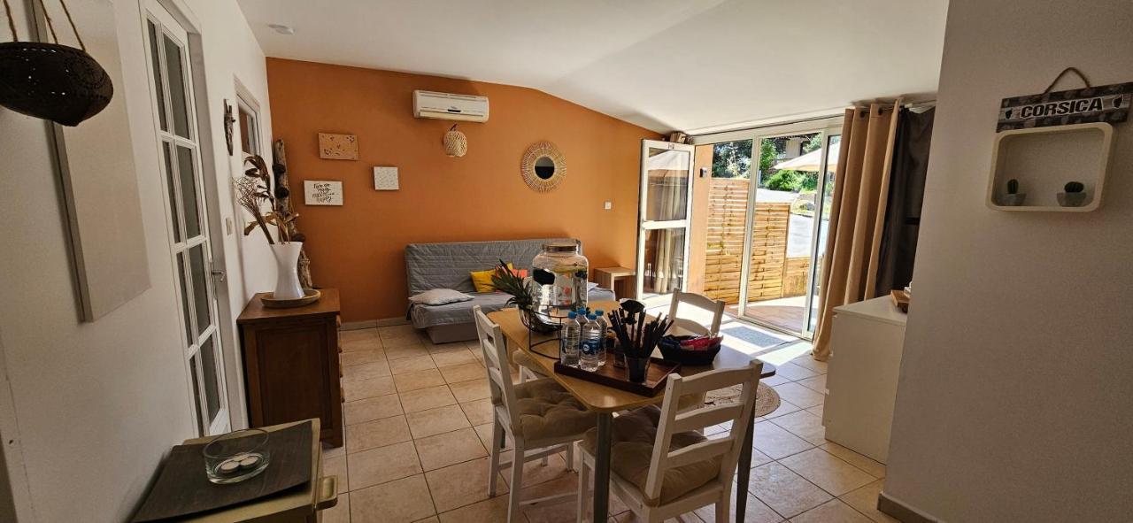 Appartement T2 Avec Piscine Aux Portes De La Plage De Cupabia Serra di Ferro Esterno foto